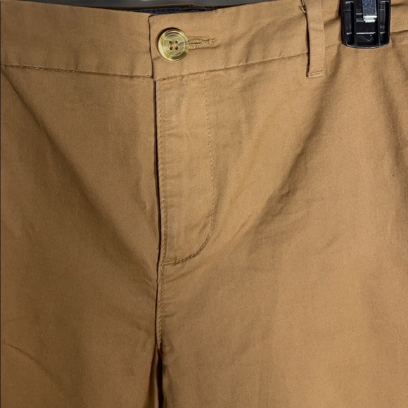 Stretch cotton twill chino trousers brown - Picture 3 of 5